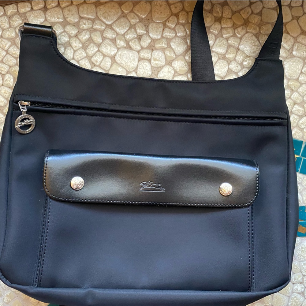 Longchamp Planetes Nylon Crossbody Bag